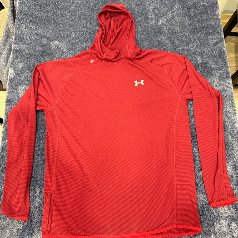 Under Armour Red HeatGear Hoodie